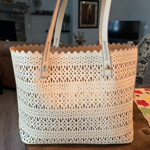 Stella & Dot Perforated Tote